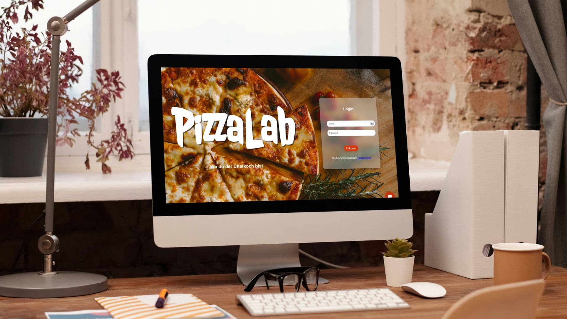 Mockup des Projekts